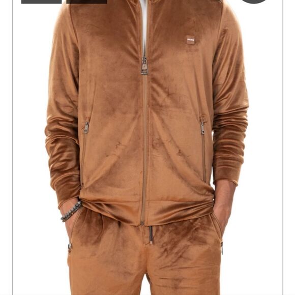 LUXX - D Velour Track Suit Men's - Picture 1 of 9